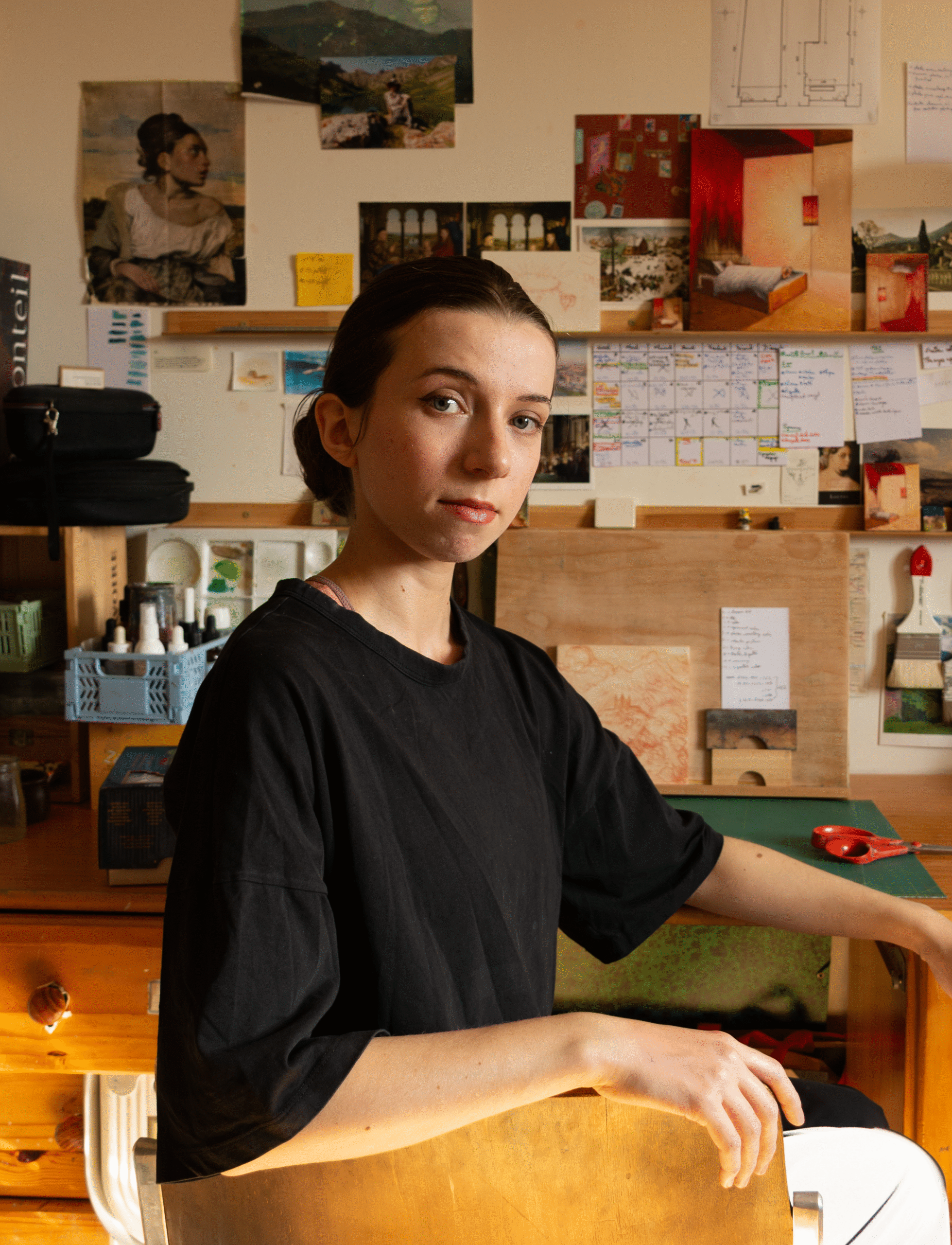 portrait photo artiste Gladys Bonnet